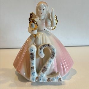 Josef Originals Ceramic Birthday Angel, 12 years